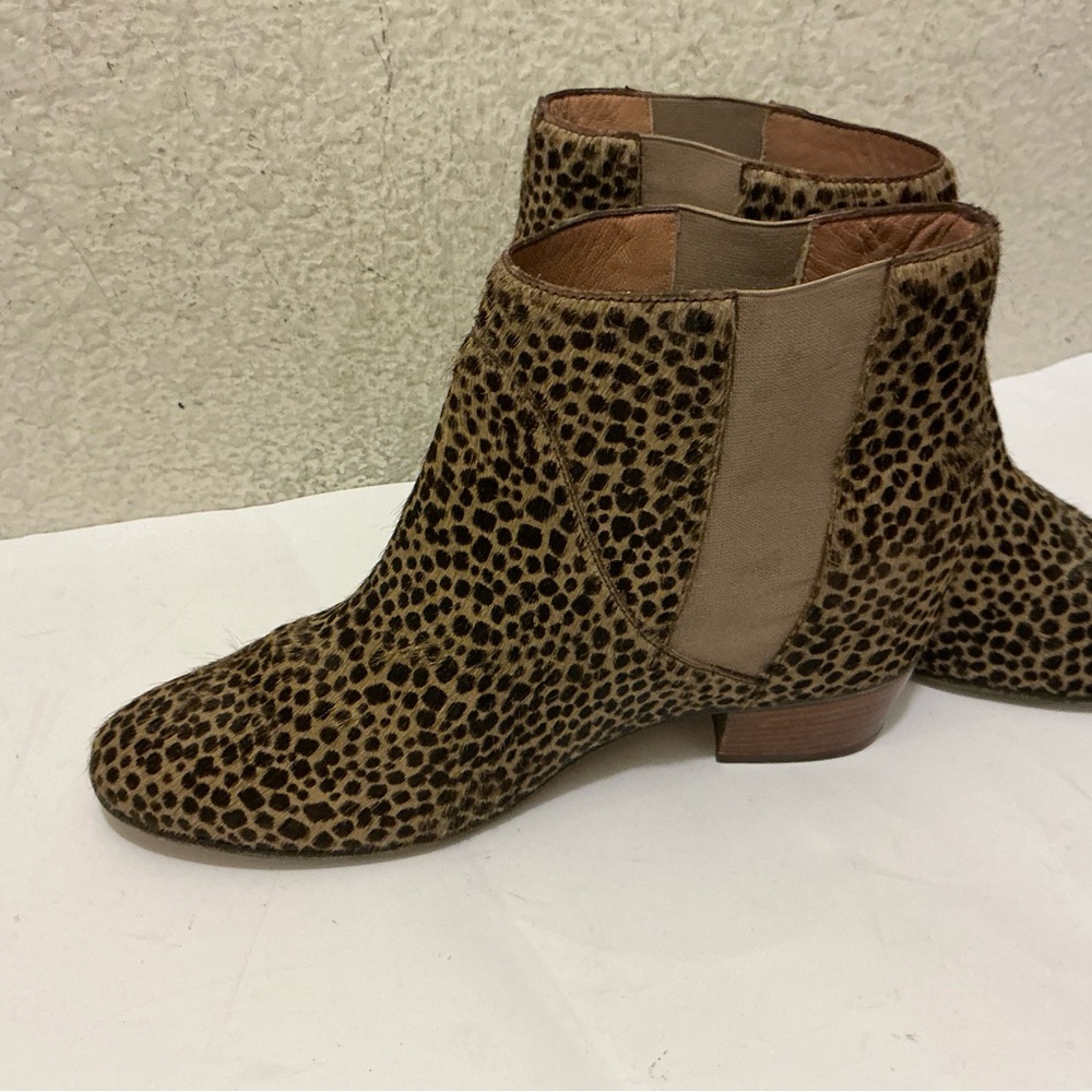 Golden Goose Brown Leopard Heeled Boots - Picture 3 of 10